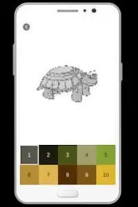 Animals Color By Number Pixel Art-Sandbox Coloring Screen Shot 3
