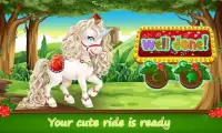 My Baby Pony Beauty Salon Makeover Game Screen Shot 0