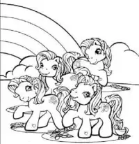 How to color My Little Pony Coloring Book-MLP Screen Shot 2