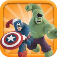 Run Avenger Run: ironman, spiderman & hulk