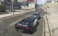 Police Car Drift Simulator Screen Shot 0
