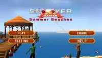 Snooker Master : Summer Beach Screen Shot 5