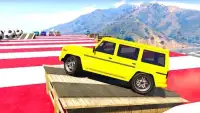 Superheroes Fast Highway Racing: Jeep Games Screen Shot 12