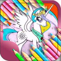 Pony Coloring Book Pages