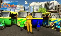 Tuk Tuk Rickshaw Driver 2018: City Transport Game Screen Shot 10