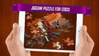 Puzzle for coco Coloring book Screen Shot 0