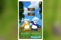 मीठे पांडा मज़ा खेलों Screen Shot 2