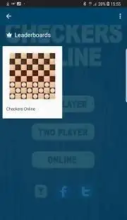 Play Checkers Online Screen Shot 2