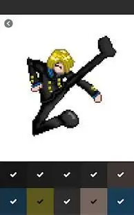 ANIME Pixel Art, ANIME Color By Number Screen Shot 0