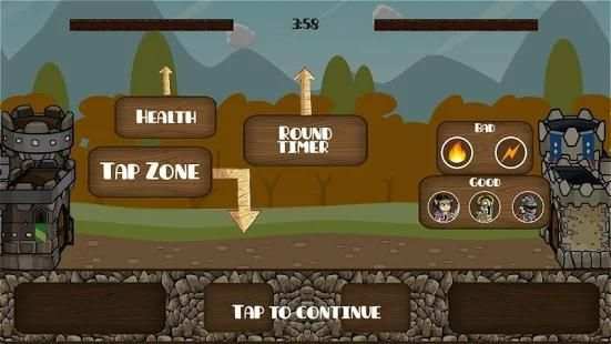 Tap tap knight games