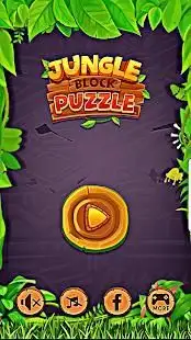 Jungle Block Puzzle - Free Game Screen Shot 2