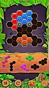 Jungle Block Puzzle - Free Game Screen Shot 1