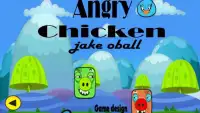 Angry Chicken Super Knock Down Super hungry birds Screen Shot 6