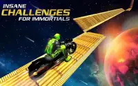 Superhero Moto Bike Race: Impossible Stunts Screen Shot 4