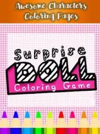 LOL Surprise DOLL Coloring Book and Game Screen Shot 0