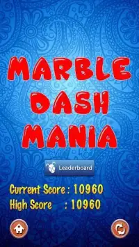 Marble Dash Mania - Marble Boom Screen Shot 0