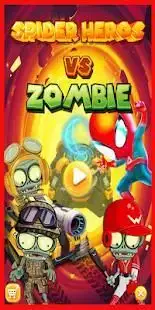Spider Superhero Vs Zombies - Game Addictive Screen Shot 6