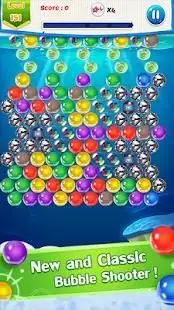 Fish Rescue : Bubble Shooter Game Screen Shot 0