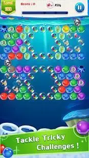 Fish Rescue : Bubble Shooter Game Screen Shot 4