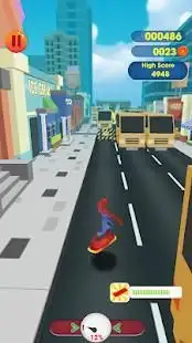 Subway Spider Hero Adventure World Screen Shot 2