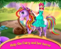 Fairy Horse Fantasy Resort - Magic Mane Care Salon Screen Shot 5