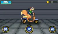Little Dora Scooter Hill Racing - dora games free Screen Shot 1
