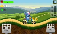 Little Dora Scooter Hill Racing - dora games free Screen Shot 5