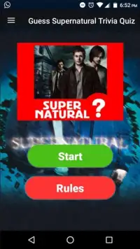 Guess Supernatural Trivia Quiz Screen Shot 4