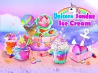 Ice cream Unicorn Sundae - Pembuat Es Desserts Screen Shot 6