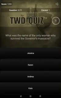 Quiz for The Walking Dead Screen Shot 8