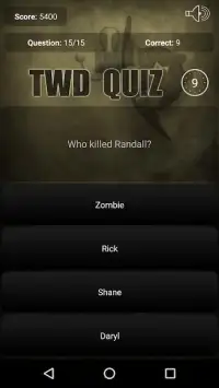 Quiz for The Walking Dead Screen Shot 14