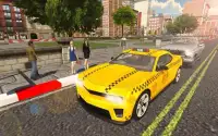 Amazing Taxi City Cab Driver Pickup Driving Sim Screen Shot 3