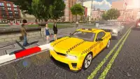Amazing Taxi City Cab Driver Pickup Driving Sim Screen Shot 8
