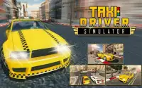 Amazing Taxi City Cab Driver Pickup Driving Sim Screen Shot 0
