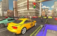 Amazing Taxi City Cab Driver Pickup Driving Sim Screen Shot 4
