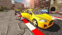 Amazing Taxi City Cab Driver Pickup Driving Sim Screen Shot 7