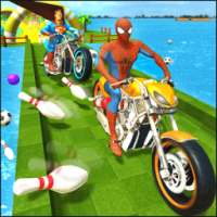 New Superhero Bike Racer Simulator