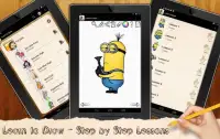 How to Draw Despicable Minions Screen Shot 17