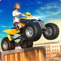 High School Girl ATV Stunt Extreme Game