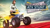 High School Girl ATV Stunt Extreme Game Screen Shot 11