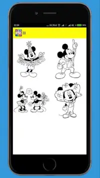 Mickey Coloring Books Mouse Screen Shot 1