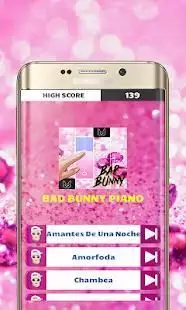 Bad Bunny Piano Game Screen Shot 2