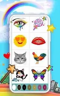 Pix art coloring by number - Colorbox Draw pixel Screen Shot 2