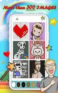 Pix art coloring by number - Colorbox Draw pixel Screen Shot 0