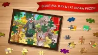 Jerry cat jigsaw puzzle Toms Screen Shot 4