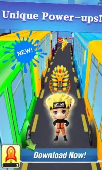 Subway Adventure Naruto-Clash of Ninja Screen Shot 0