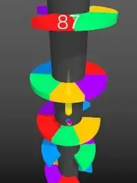 Color Ball Bounce : Helix Tower Screen Shot 2