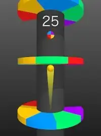 Color Ball Bounce : Helix Tower Screen Shot 3