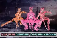 Flying Lady Bug City Crime Battle Screen Shot 0