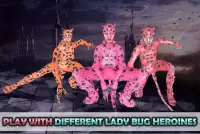 Flying Lady Bug City Crime Battle Screen Shot 7
